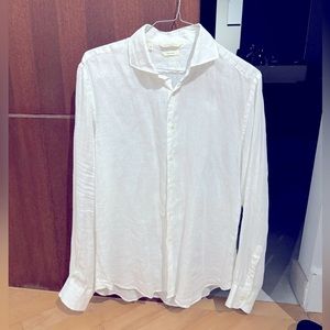 Suitsupply Slim Fit Linen Button up Shirt